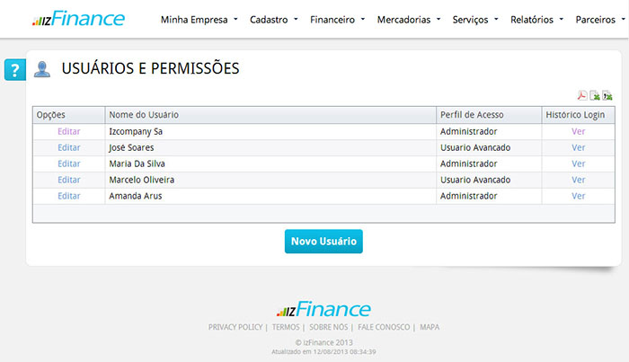 Tela de Cadastro de Usuário - Imagem 2