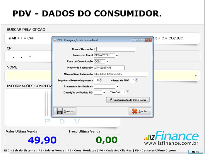 Tela de Ponto de Venda (PDV) - Imagem 13